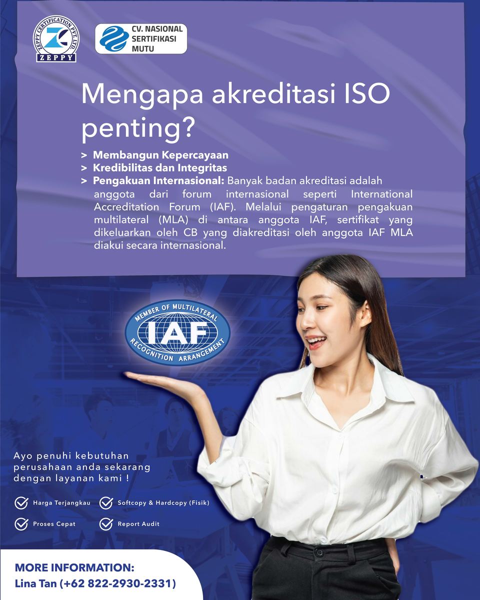 Promosi Layanan NSM - Nasional Sertifikasi Mutu