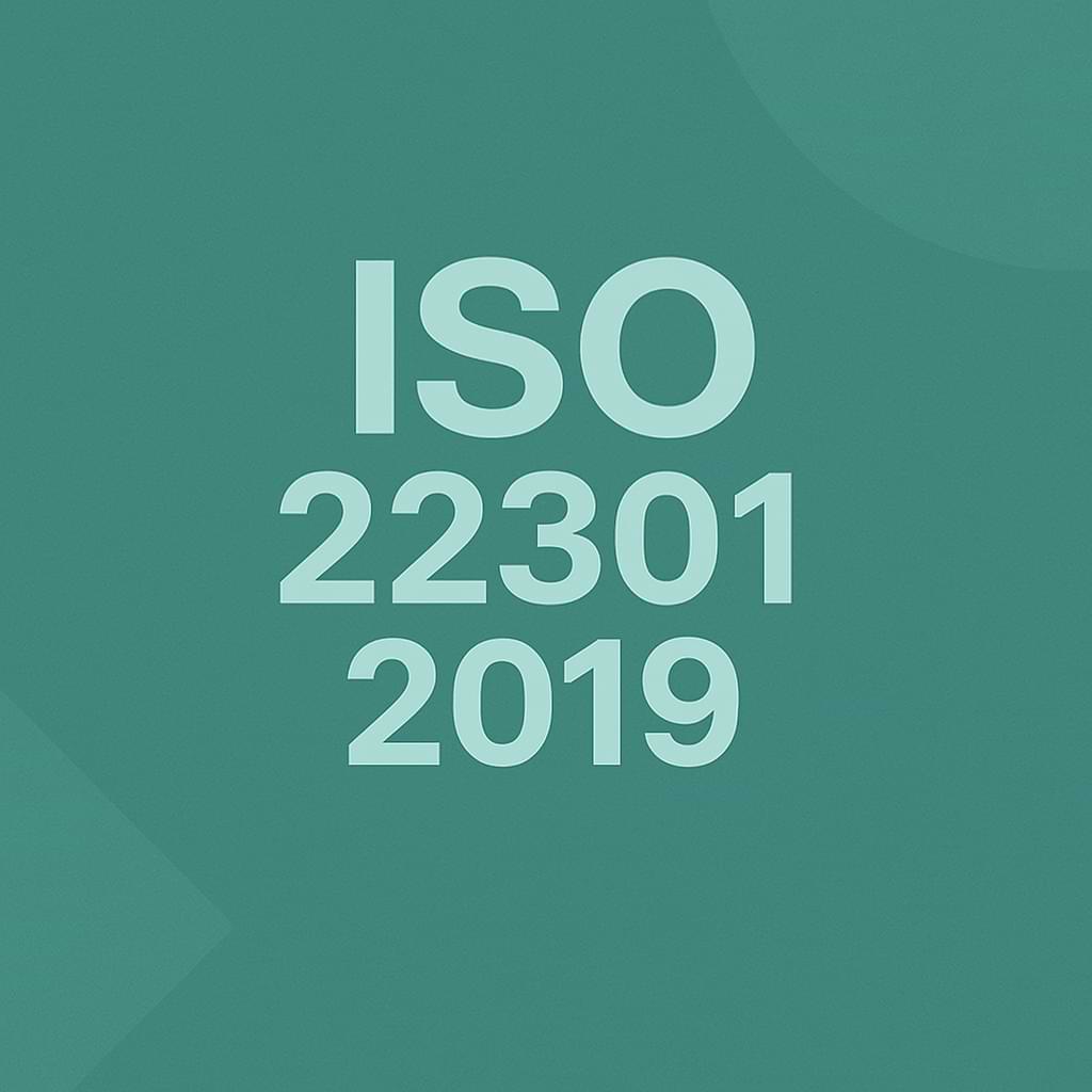 Layanan ISO 22301:2019